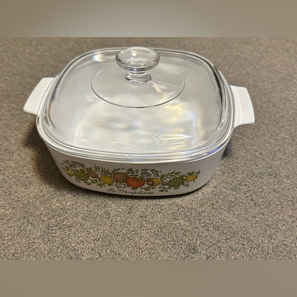 Rare Vintage Corning Ware PYREX Spice Of Life 2 Liter A-2-B La Marjolaine Dish - Picture 1 of 14